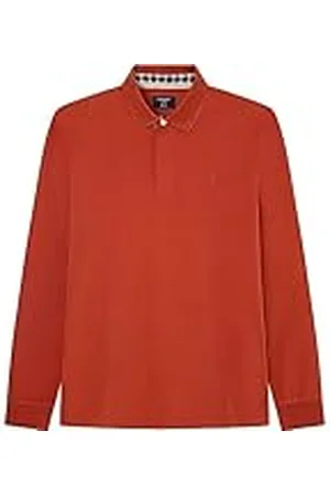 Hackett Herr vävd trim rubgy pikétröja, , XL