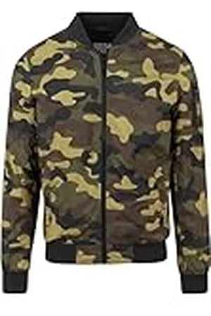 Urban classics Ljus kamouflage bomberjacka för män, Woodcamo, M