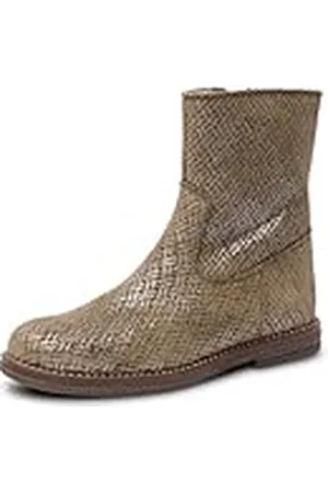 Bisgaard Pojkar flickor Nicola Lamb Fashion Boot, Brown Glitter, 32 EU, , 32 EU