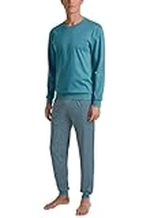 Calida Relax Streamline pyjamas, lång män, tillverkad av 100% bomull, , 56
