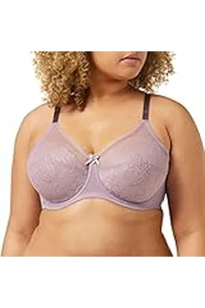 Wacoal Dam retro chic full figur bygel-bh med full täckning, fluga, 80D, , 80D