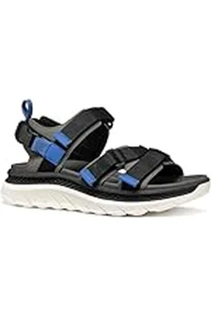 Geox Män U SPHERICA ACTIF X S sportsandal, grafit/svart, 41 EU, , 41 EU