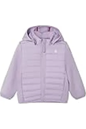 NAME IT Unisex NMNMOUNT HYBRID jacka TB quiltad jacka, orkidé blomma, 104, , 104 cm