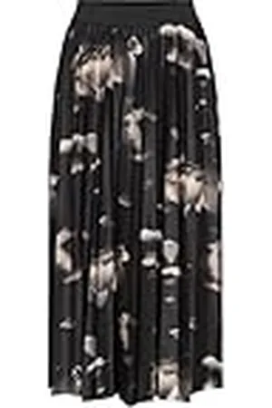 VILA Vinitban Print Midi kjol – Noos, , XS