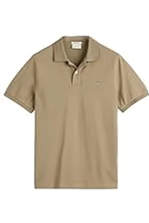GANT Reg Shield Ss Pique pikétröja för män, , S