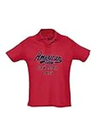 American College Unisex barnpolo pojkar flickor t-shirt, , 4 år
