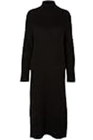 SELECTED Damer Slfmaline Ls stickad klänning High Neck Noos stickad klänning, , S