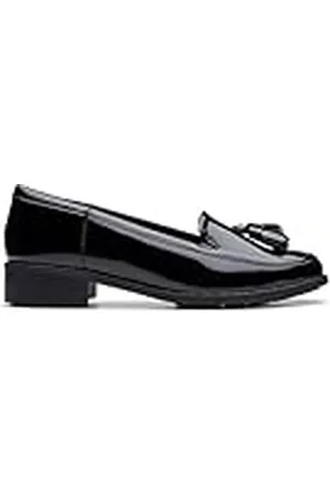 Clarks Premium Havisham Edge Loafer, Black Pat, 5,5 UK, , 38.5 EU