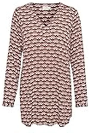 Kaffe KAbellen Amber Tunic jacka, russet fan tryck, 44 dam