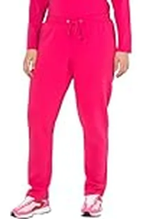 Ulla Popken Dam stora storlekar överdimensionerade sweatpants plus size gosig mjuk insida, elastisk linning, , 50W x 32L