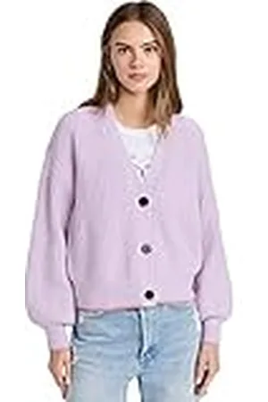 Scotch&Soda Dam fuzzy stickad kofta sweatshirt, , XS