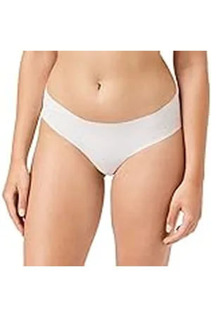 Sloggi Dam ZERO bomull hipster trosa, konjak, S, Silke vit, XL
