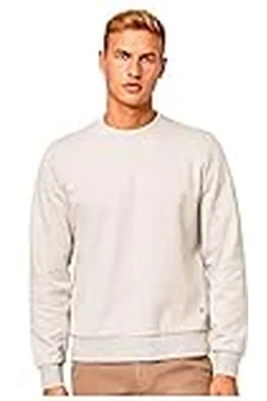 Hackett Herr tippad crew sweatshirt med huva, , XL