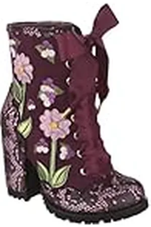 Irregular Choice Livfulla violetter, modestövel för kvinnor, , 43 EU