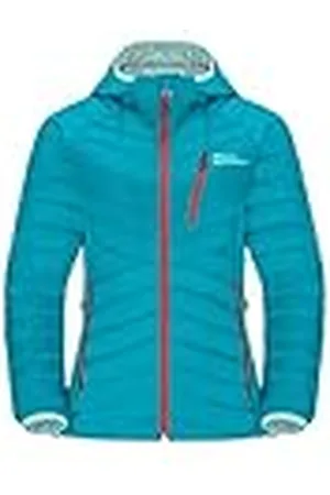 Jack Wolfskin Routeburn Jacka, Blå Kakel, XL Dam, , XL