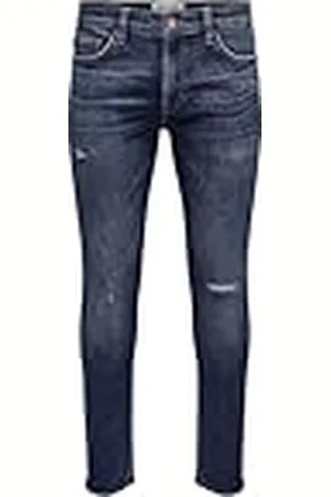 Only & Sons Jeans för män med smal D 4254 NOOS-byxor, , 34/34, , 34W x 34L
