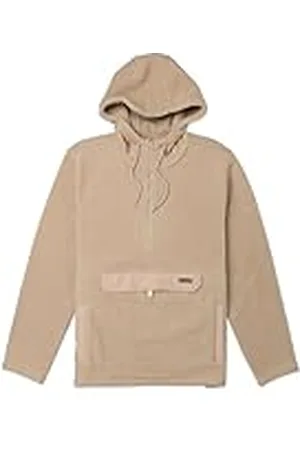 Hurley Burrito Sherpa Anorak Fleece Sweatshirt för män, , XL