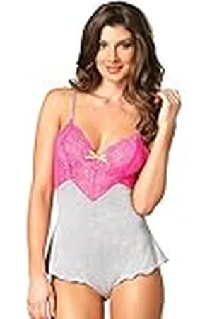 Leg Avenue Borstad jersey lounge teddy, medium