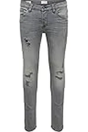 Only & Sons Male Slim Fit Jeans ONSLoom Grå, , 31W x 32L