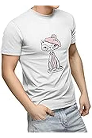 Bonamaison TRTSNW100098-XL T-shirt, vit, XL unisex-vuxen, , XL
