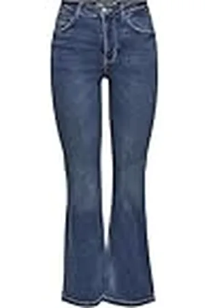 JACQUELINE DE YONG Dam JDYNWFLORA Neela Life HW FLR MB01 DNM NO jeans, , 26W / 30L