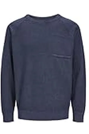 JACK & JONES JCOPIGMENT stickad crew neck, , L