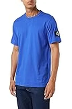 Calvin Klein Jeans herr S/S stickade toppar, , XS