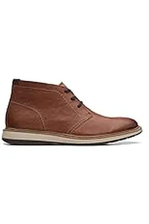Clarks Män Chantry Mid Chukka Boot, ljusläder, 40 EU