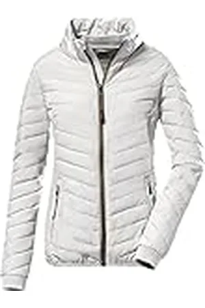 G.I.G.A. DX by killtec Funktionell jacka för kvinnor i dunutseende/quiltad jacka – GS 4 WMN QLTD JCKT, trasig vit, 40, 38207-000