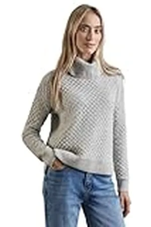 Street one Fluffy Roll Neck Sweater_Structure, , 42