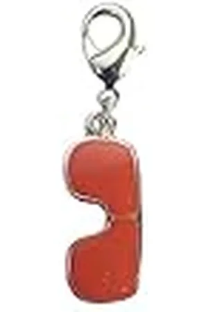 INNSPIRO Metal hänge NICE CHARMS röda solglasögon med karbinhake 8x21mm. 25u., 19x18mm., Metall, Ingen ädelsten