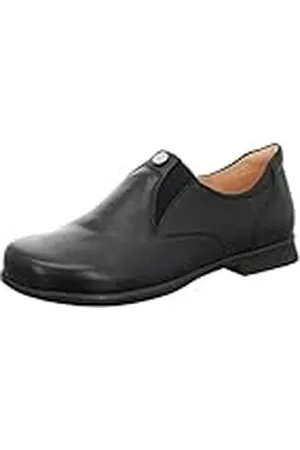 Think! Herren PENSA chromfrei gegerbte nachhaltige Halbschuhe, SCHWARZ 0000