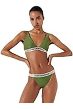 Karl Lagerfeld Damlogotyp W/elastiska bikiniunderdelar, , L