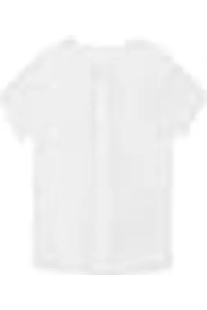 Gocco Unisex baby Camisa Blanca Manga Corta-skjorta, , 18 Månader