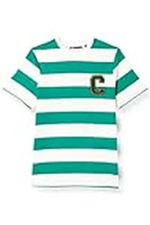 Koton Män Varsity T-shirt broderad crew neck kortärmad bomull, , M