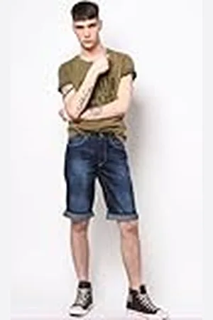 Blend Shorts för män rak passform