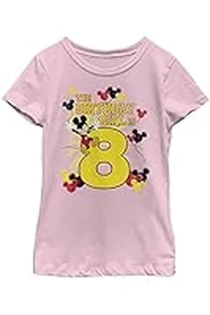Disney Flicka Musse Birthday Girl Is 8 T-shirt, , M