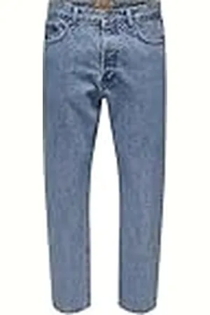 Only & Sons Onstye Loose Tape. LB 8836 Azg DNM, ljusblå jeans, 32W x 30L herr, Ljusblå jeans, 32W x 30L