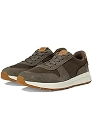 TOMS Herr Trvl Lite retro sneakers, vattenavvisande kantin mocka/vintage twill, 12 UK, , 46 EU