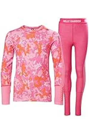 Helly Hansen Unisex barn Jr grafisk LIFA merino set baslager botten, , 16 år