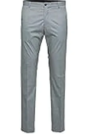 SELECTED Herr Slhslim-mylologan ljusgrå TRS B Noos kostymbyxor, , 40 EU, , 40 SE