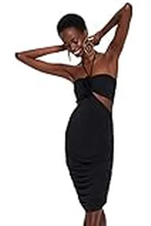 Trendyol Kvinnor Bodycon Fitted Knit Dress Bodycon Bodycon Bodycon Klänning för Kvinnor, , 60