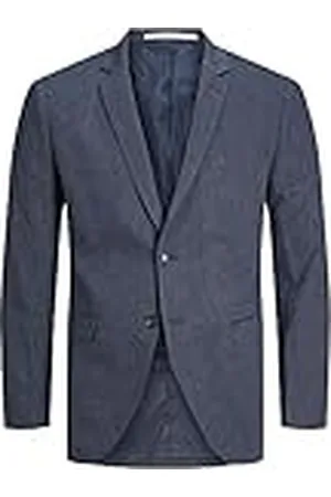 JACK & JONES Jprriviera Linen Blazer Slim Fit Sn kostymjacka för män, , 54