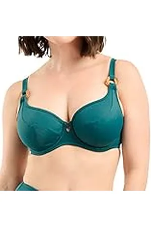 Sans Complexe Höjd Basics baddräktstopp med bygel, Astral Green, 95C dam, , 80C