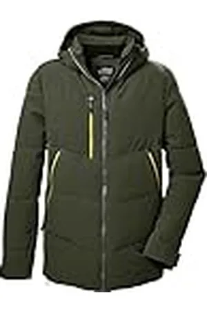 Killtec Herr Kow 1 Mn Qltd Jckt quiltad funktionell jacka i dunlook med huva, , 4XL, , 4XL