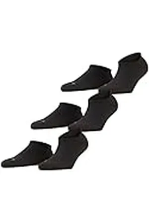 Falke Unisex sneakers strumpor Cool Kick Sneaker 3-pack – Funktionsfiber, 3 par, verf. Färger: Svart, vit, storlek 39-48 – ultralätt plyschsula, hög fukttransport