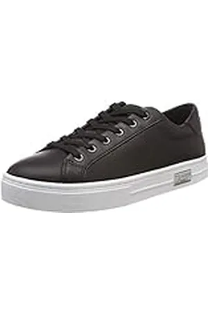 Armani Exchange Dam Cow läder Lace Up sneakers, -38 EU