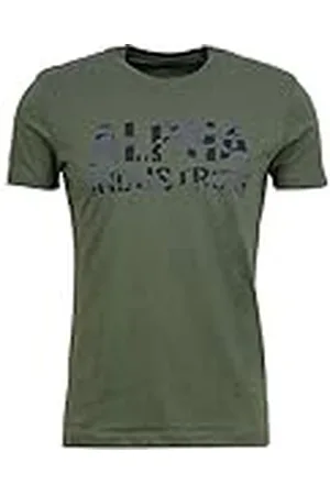 Alpha Industries Camo Print T för män, , L