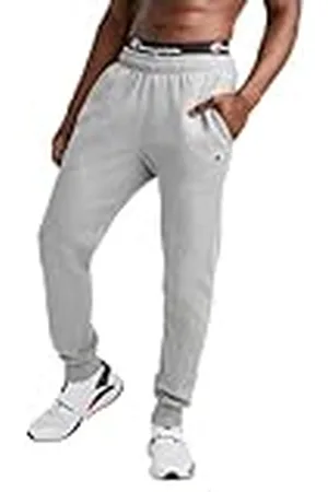 Champion Powerblend retro fleece joggingbyxor för män, , L