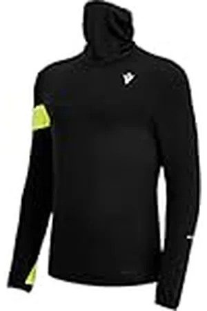 macron Herr Run Fcc Edgar hög hals topp man svart/Nyel Jersey, , XXL
